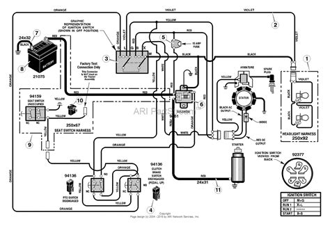 diesel tractor wiring diagram 